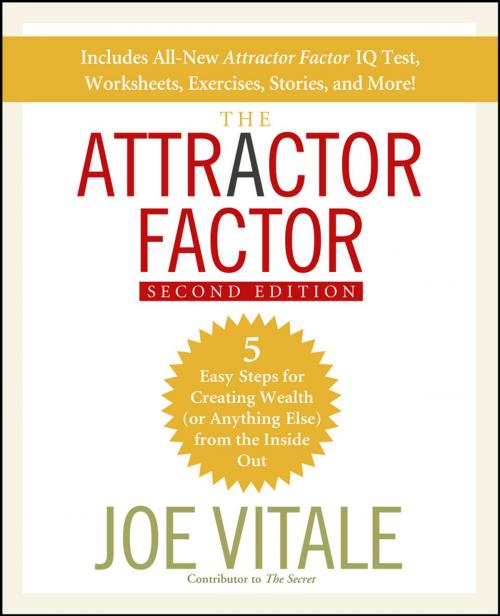 Cover of the book The Attractor Factor by Joe Vitale, Wiley