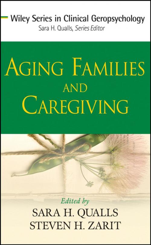 Cover of the book Aging Families and Caregiving by , Wiley