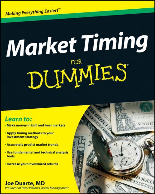Cover of the book Market Timing For Dummies by Joe Duarte, Wiley