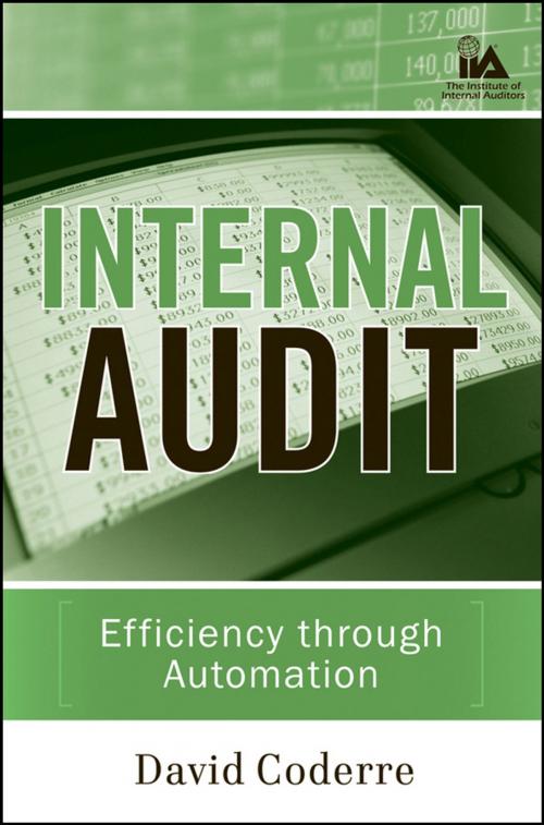 Cover of the book Internal Audit by David Coderre, Wiley