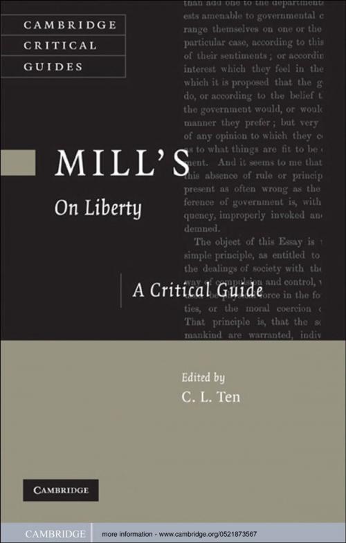 Cover of the book Mill's On Liberty by , Cambridge University Press