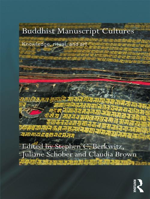Cover of the book Buddhist Manuscript Cultures by , Taylor and Francis