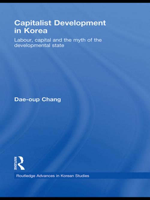 Cover of the book Capitalist Development in Korea by Dae-oup Chang, Taylor and Francis