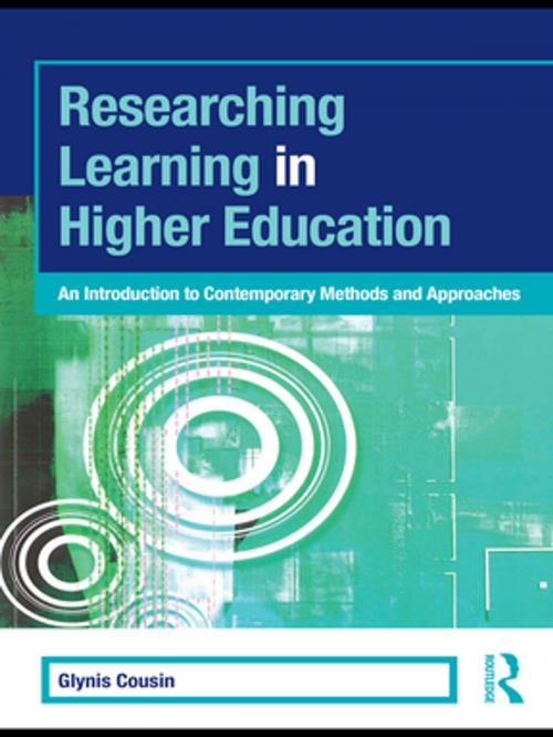 Cover of the book Researching Learning in Higher Education by Glynis Cousin, Taylor and Francis