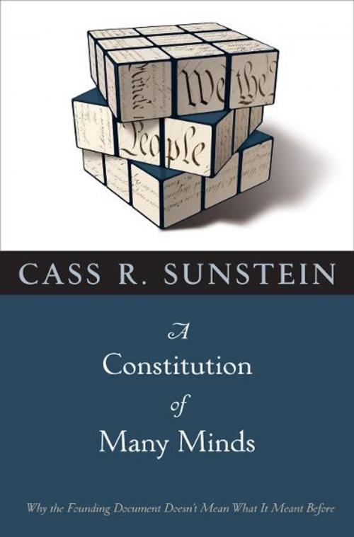 Cover of the book A Constitution of Many Minds by Cass R. Sunstein, Princeton University Press