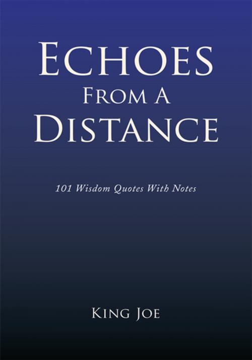 Cover of the book Echoes from a Distance by King Joe, Xlibris US