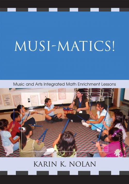 Cover of the book Musi-matics! by Karin K. Nolan, R&L Education