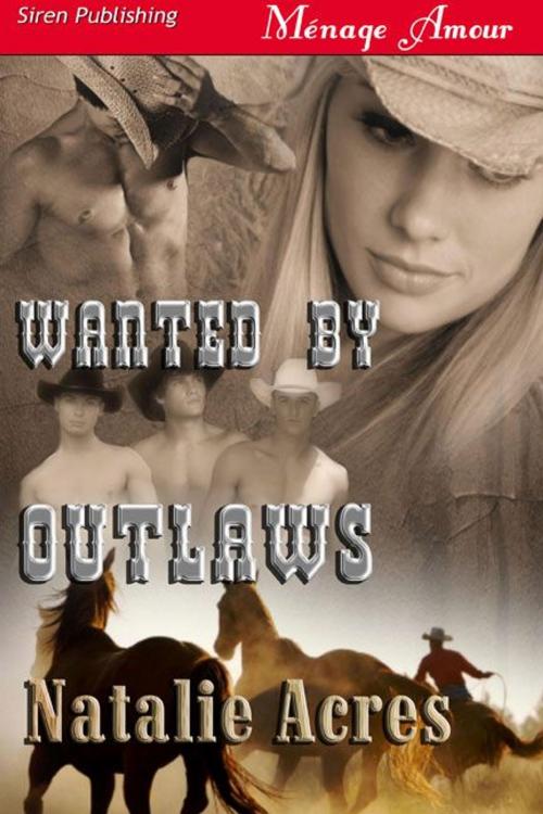 Cover of the book Wanted By Outlaws by Natalie Acres, Siren-BookStrand