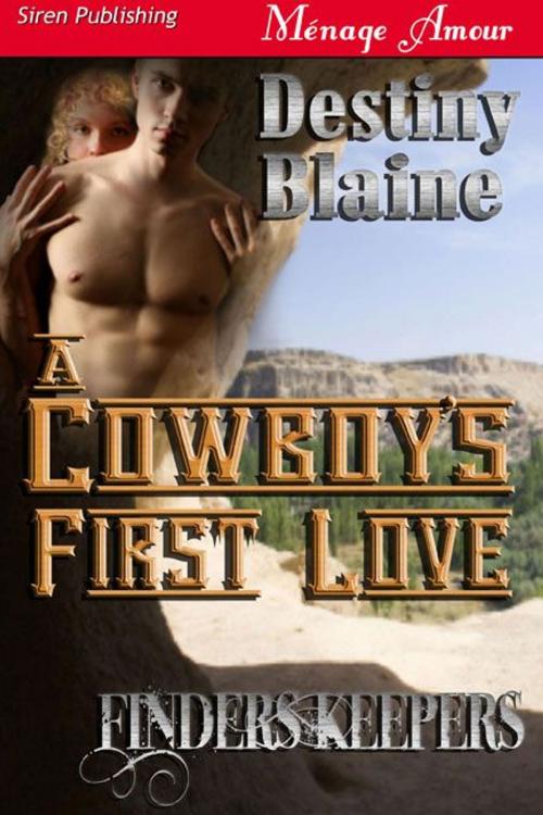 Cover of the book Finders Keepers: A Cowboy's First Love by Destiny Blaine, Siren-BookStrand