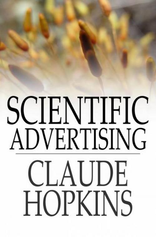 Cover of the book Scientific Advertising by Claude Hopkins, The Floating Press