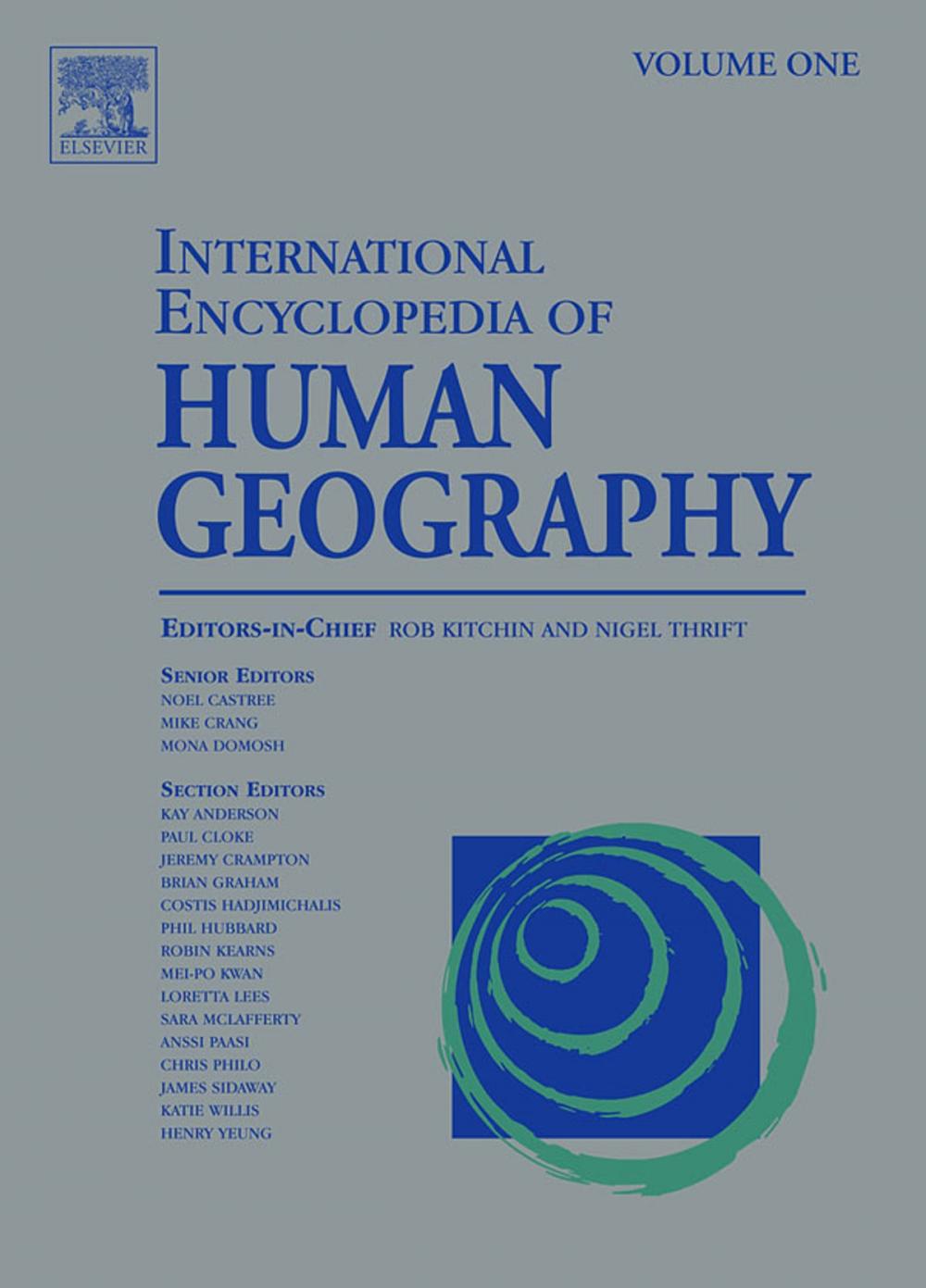 Big bigCover of International Encyclopedia of Human Geography