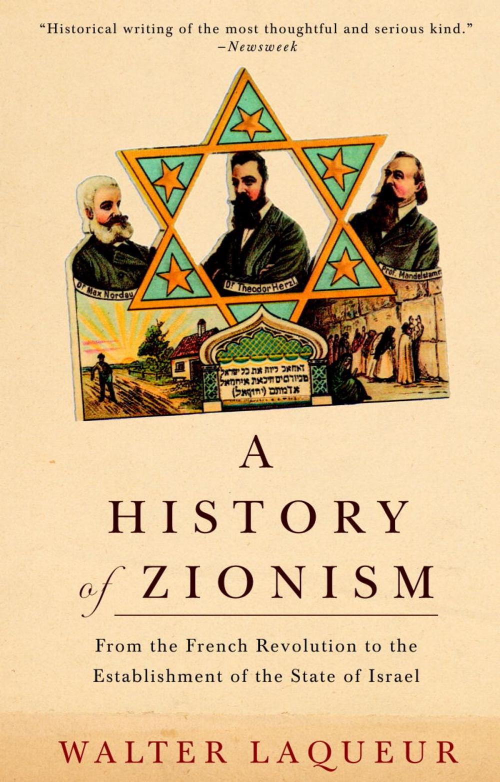 Big bigCover of A History of Zionism