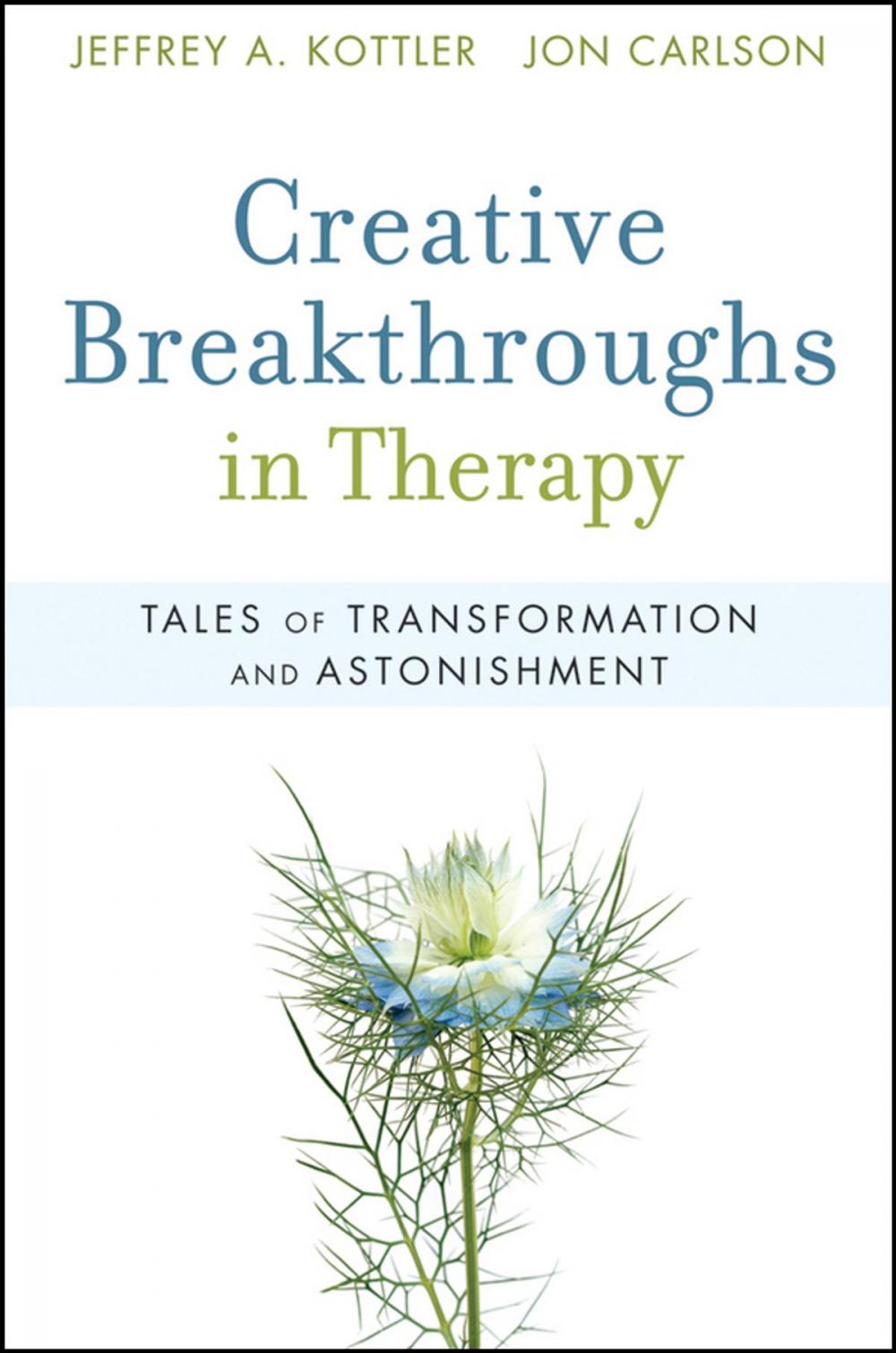 Big bigCover of Creative Breakthroughs in Therapy