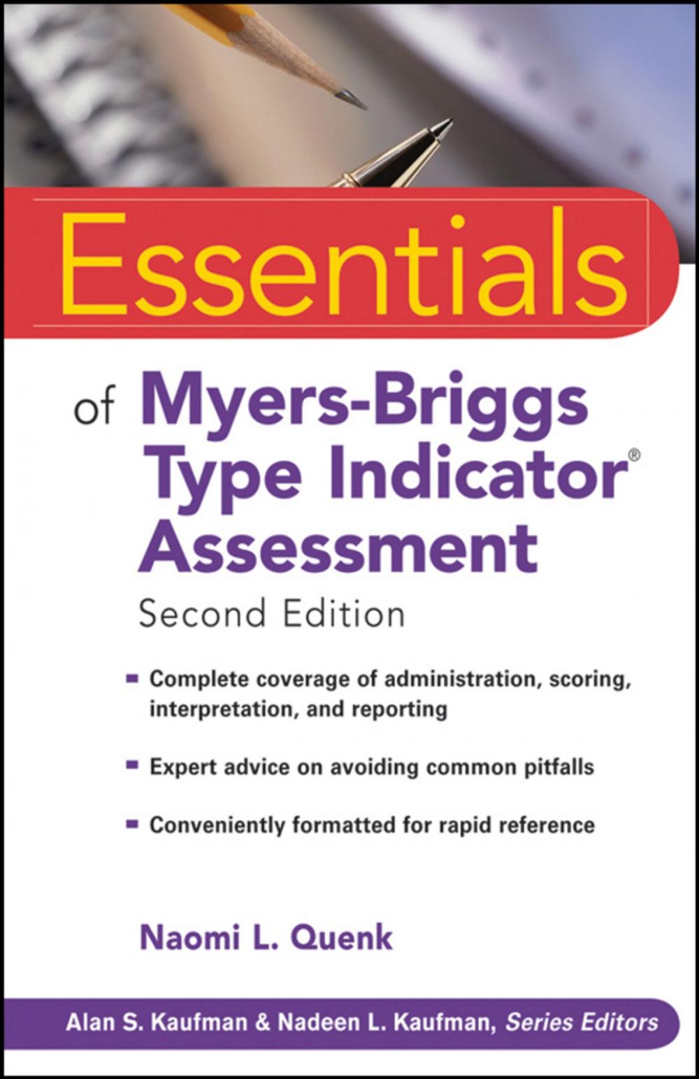 Big bigCover of Essentials of Myers-Briggs Type Indicator Assessment