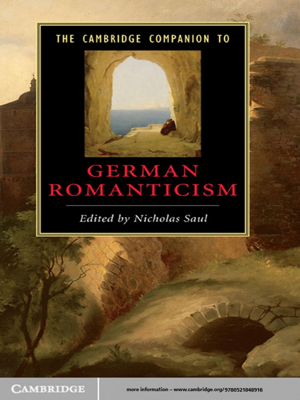 Big bigCover of The Cambridge Companion to German Romanticism