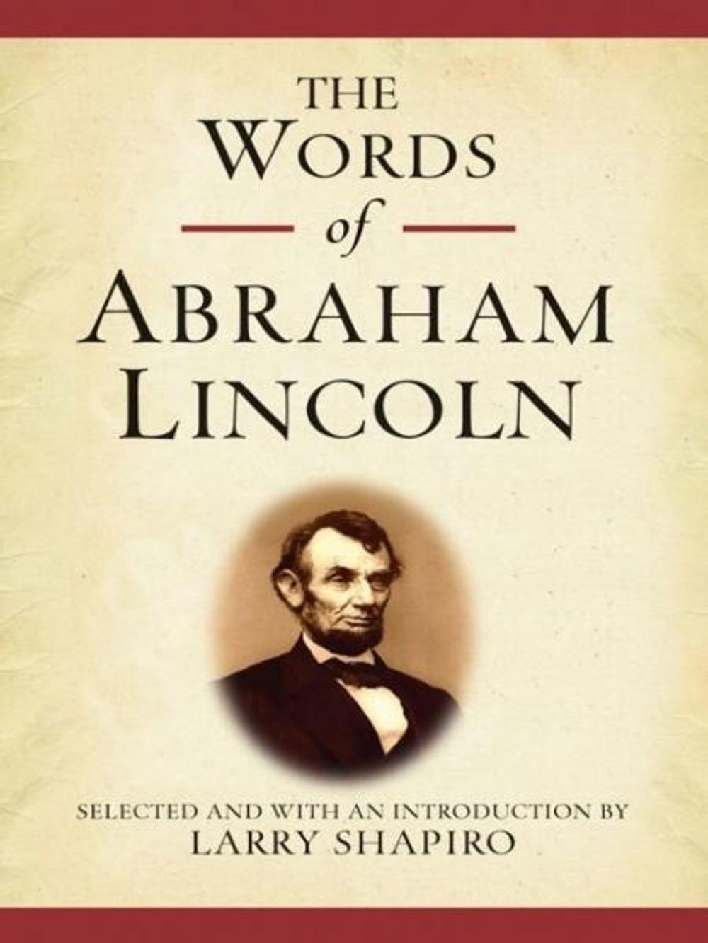 Big bigCover of The Words of Abraham Lincoln