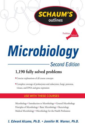 Cover of the book Schaum's Outline of Microbiology, Second Edition by Richard Allen Johnson, Arturo Saavedra, Klaus Wolff