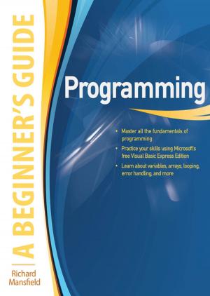 Cover of the book Programming A Beginner's Guide by Nancy Kirsch