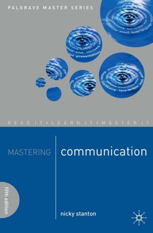 Cover of the book Mastering Communication by Christine Fanthome