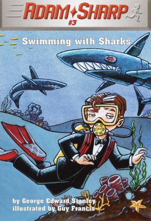 Book cover of Adam Sharp #3: Swimming with Sharks