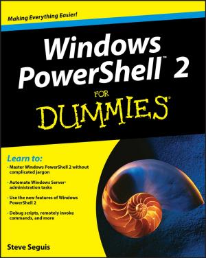 Cover of the book Windows PowerShell 2 For Dummies by Steven P. Greiner