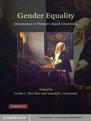Cover of the book Gender Equality by Wendy Moyle, Deborah Parker, Marguerite Bramble