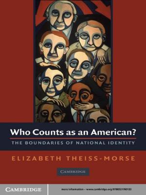 Cover of the book Who Counts as an American? by Immanuel Kant