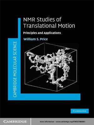 bigCover of the book NMR Studies of Translational Motion by 