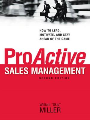 Cover of the book ProActive Sales Management by William Rothwell