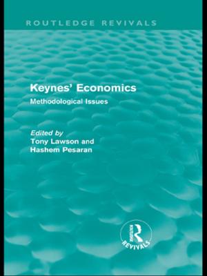 Cover of the book Keynes' Economics (Routledge Revivals) by Christine Daymon, Immy Holloway