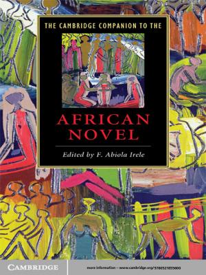 Cover of the book The Cambridge Companion to the African Novel by Professor Audie Klotz