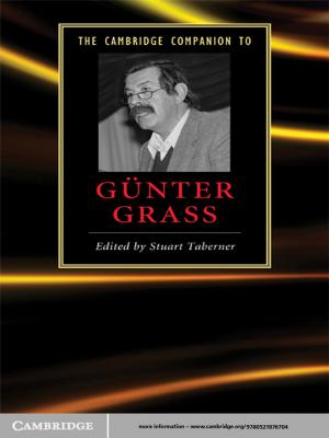 Cover of the book The Cambridge Companion to Günter Grass by Tristan Hübsch