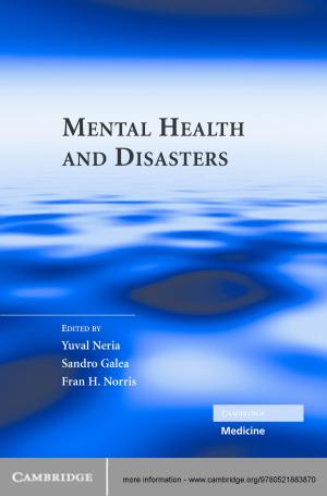 Cover of the book Mental Health and Disasters by N. O. Weiss, M. R. E. Proctor