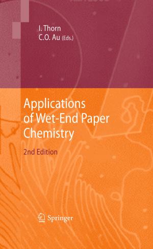 Cover of the book Applications of Wet-End Paper Chemistry by John G. Bruhn, Howard M. Rebach