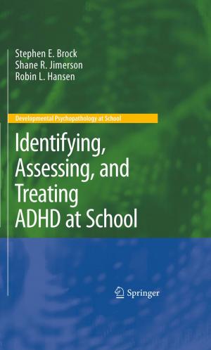 Book cover of Identifying, Assessing, and Treating ADHD at School