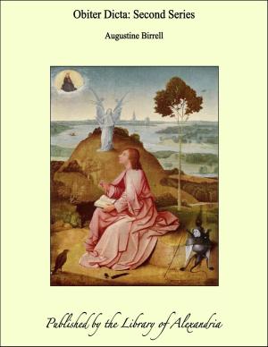 Cover of the book Obiter Dicta: Second Series by Marie Corelli