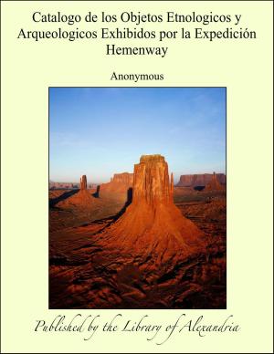 Cover of Catalogo de los Objetos Etnologicos y Arqueologicos Exhibidos por la Expedición Hemenway
