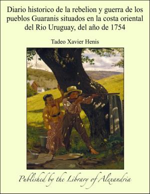 Cover of the book Diario historico de la rebelion y guerra de los pueblos Guaranis situados en la costa oriental del Rio Uruguay, del año de 1754 by Alexis de Tocqueville