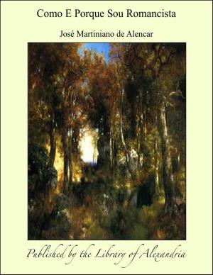 Cover of the book Como E Porque Sou Romancista by Judy Joyce