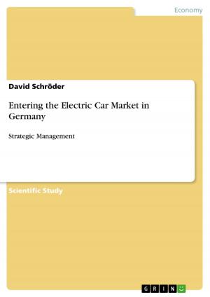 Cover of the book Entering the Electric Car Market in Germany by Manuela Paul