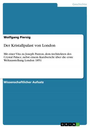 Cover of the book Der Kristallpalast von London by Josefine Hübner