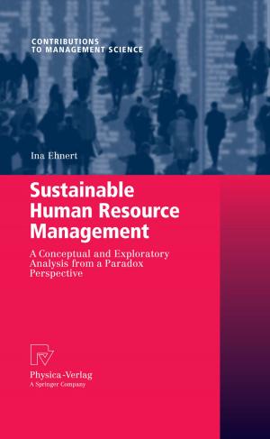 Cover of the book Sustainable Human Resource Management by Ulrich Ermschel, Christian Möbius, Holger Wengert