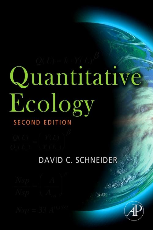 Cover of the book Quantitative Ecology by David C. Schneider, Elsevier Science