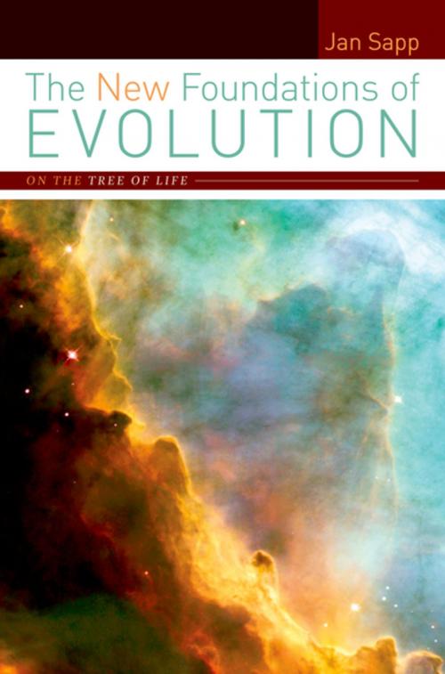 Cover of the book The New Foundations of Evolution by Jan Sapp, Oxford University Press