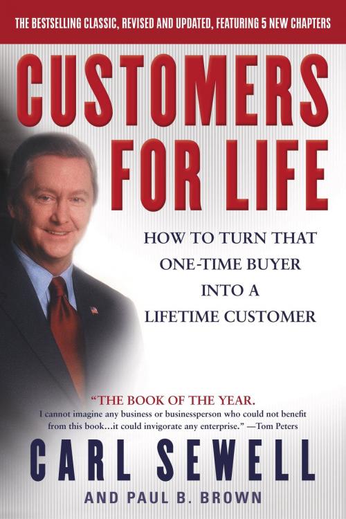 Cover of the book Customers for Life by Carl Sewell, Paul B. Brown, The Crown Publishing Group
