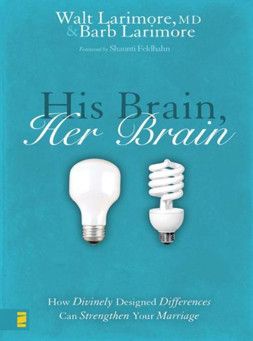 Cover of the book His Brain, Her Brain by Walt and Barb Larimore, Zondervan