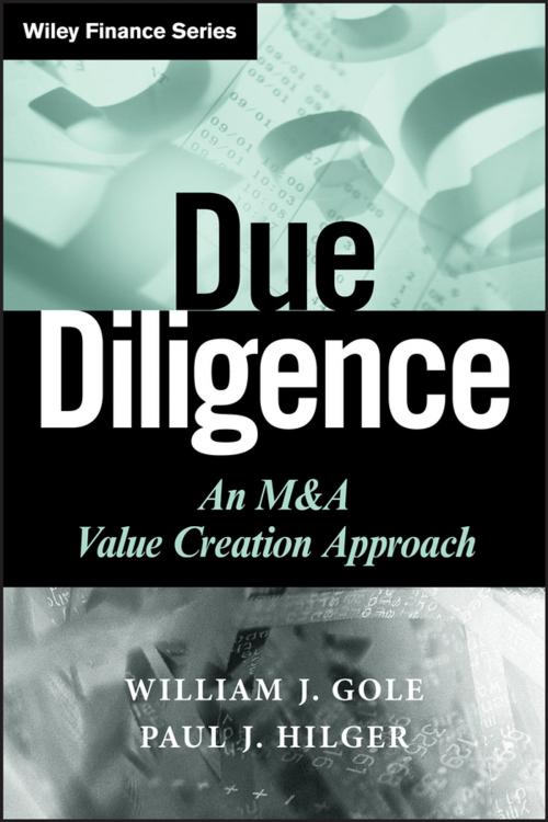 Cover of the book Due Diligence by William J. Gole, Paul J. Hilger, Wiley