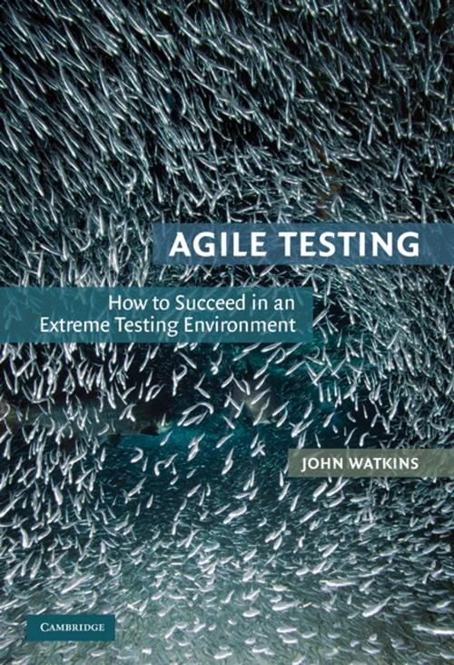 Cover of the book Agile Testing by John Watkins, Cambridge University Press
