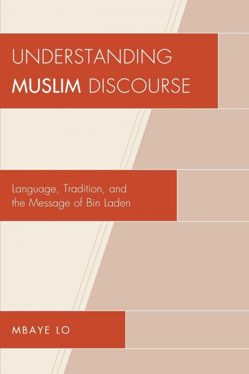 Cover of the book Understanding Muslim Discourse by Mbaye Lo, UPA