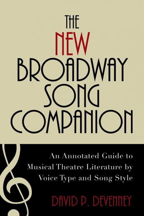 Cover of the book The New Broadway Song Companion by David P. DeVenney, Scarecrow Press